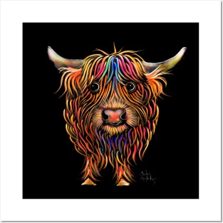 SCoTTiSH HiGHLaND CoW ' HaRoLD ' Posters and Art